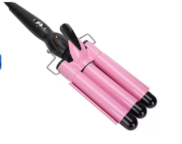 Modelador de Cachos Profissional Cerãmica Tri -Ondas