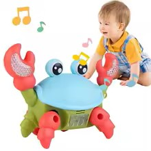 DashCrab-Brinquedo Caranguejo Fujão Musical