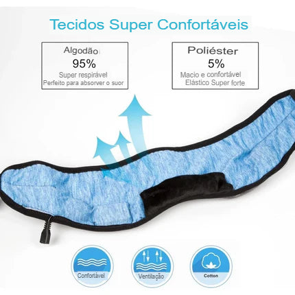 SleepBeats Pro –  Máscara de Dormir com Fone De Ouvido Bluetooth-Durma Tranquilo!