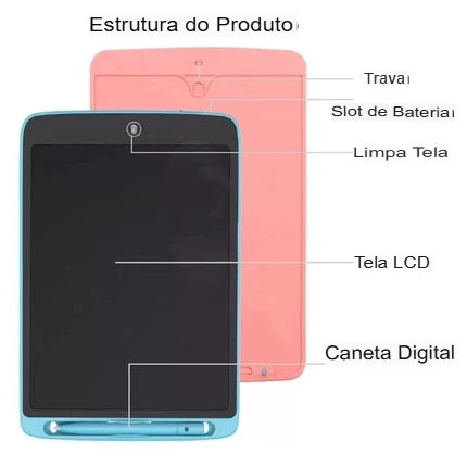 MagicWrite-Kit 2 Pranchetas de Desenho Tipo Lc