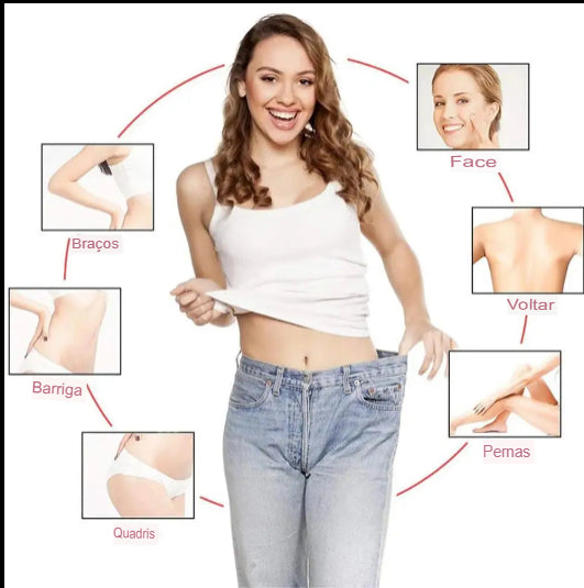 UltraTone Max-Massageador Corporal Elétrico Ultrassom 3em1.