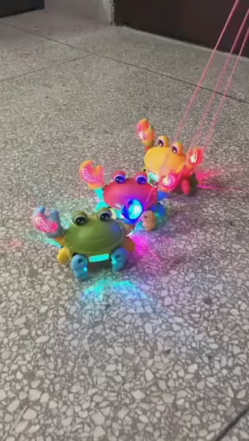 DashCrab-Brinquedo Caranguejo Fujão Musical
